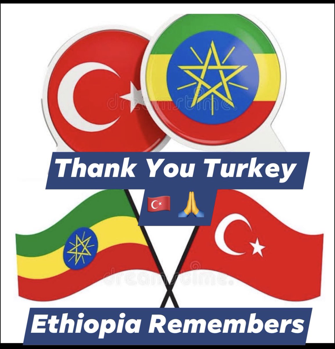 GetnetShou's tweet photo. We, #Ethiopians, shall never forget the  indispensable friendship and cooperation the people &amp; gov’t of #Turkey extended to us at our critical time. A Friend In Need is A Friend Indeed! #Ethiopia Remembers! @RTErdogan @AbiyAhmedAli #TPLFTerroristGroup #SaluteErdoğan @trpresidency https://t.co/Nzc7livd02
