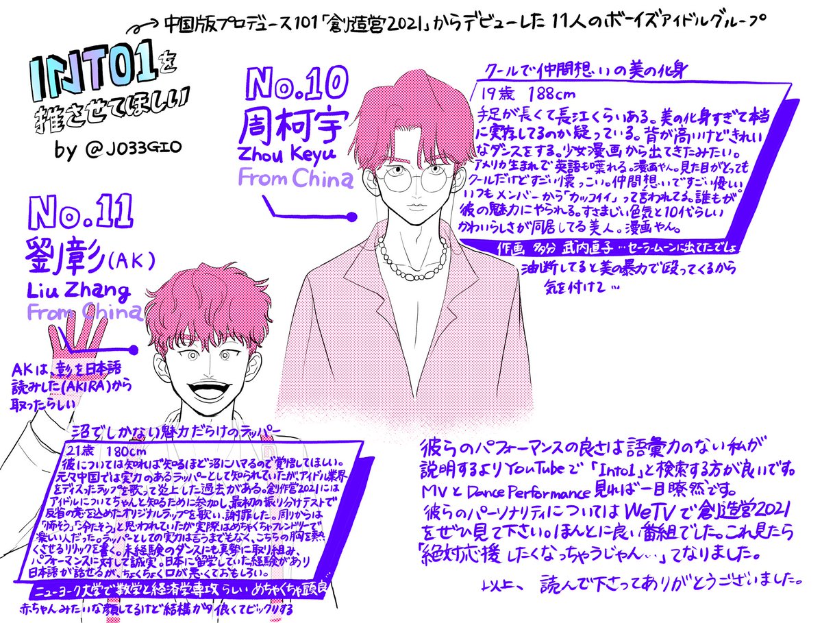 INTO1について推させてほしい
※あくまで個人の感想です
(間違いとかあると思いますが許してほしい)
#into1 #INTO1 