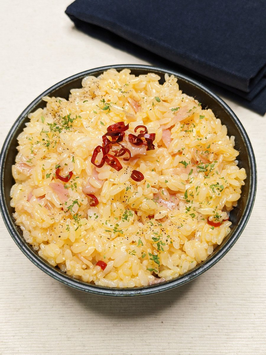 フライパンを使う必要なし イタリア風卵かけご飯レシピ 話題の画像プラス