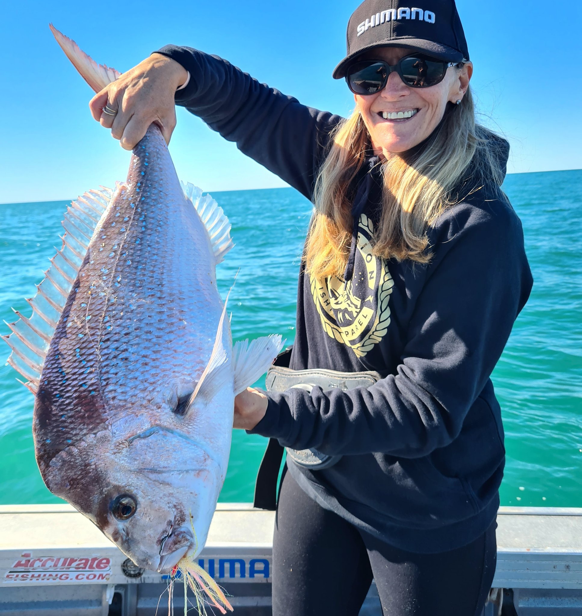 Nicki Hunt Fish'n WA on X: A nice slab of pink on a Flasher Rig. OM  Flasher Rigs and Tackle  / X