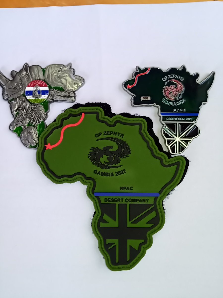 WMercia_IPA_UK's tweet photo. These have come in amazing!
#OpZephyr is getting closer every day.
I'm sure there will be a lot of #PatchCollectors and #CoinCollectors who will be very jealous about these..
#PatchesAndCoins #PoliceAidMission #DesertConvoy #Police #999Family #PoliceCollectors https://t.co/kRUzYQWrTv
