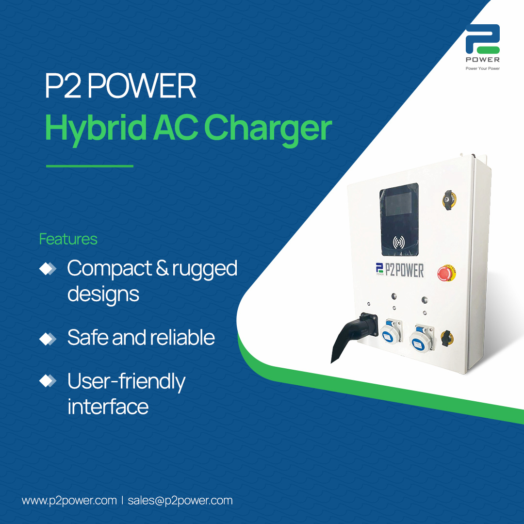 Promising the high performance with our AI-enabled P2 Power Hybrid AC Charger. 

Feel free to drop us a mail at evse@p2power.com or call us at 8368378770 for installation or any EV related queries.

#p2power #accharger #hybridaccharger #evcharger #evchargers #evchargingsolution