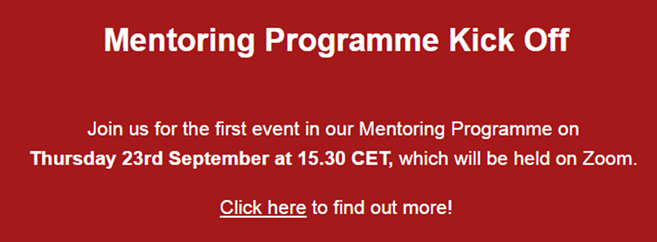 EccrOrg's tweet photo. Please RT
Save the date ~23rd Sept 2021~
The @ECCR is launching a new mentoring programme in science and R&amp;D. Join us at the online with professionals in different career stages in a  discussion about professional future. 
- FREE REGISTRATION - 👇👇
https://t.co/woTVtj1prM https://t.co/4u49HtQH0X