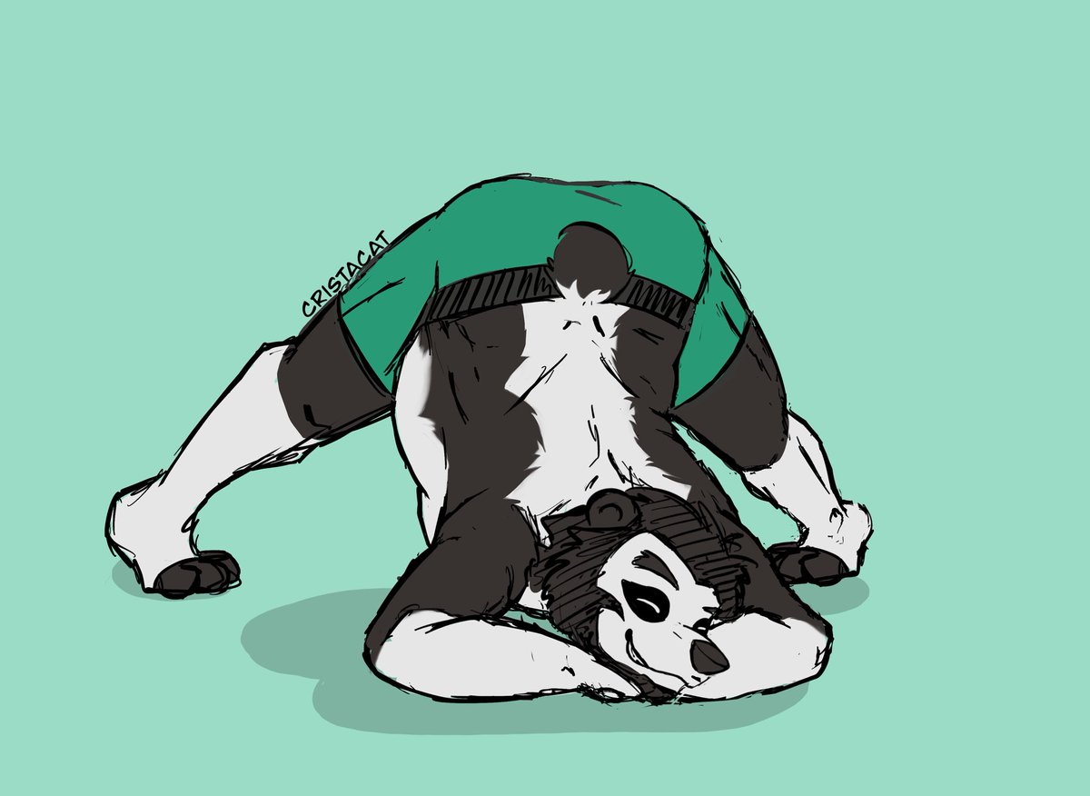 @SociallyPanda Is this what you expected? 
Hope you don’t mind my little attempt
#furry #jackochallenge #art