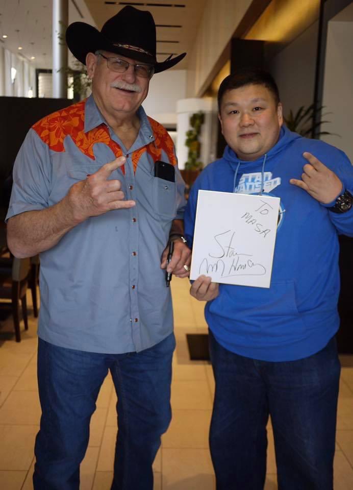 Happy 72th Birthday to Stan Hansen            Enjoy your day sir     