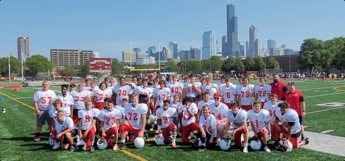 HunterAndrews70's tweet photo. Freshman win 8-0 at St Ignatius. They were a great team. So fortunate to get this win. We both fought for 4 quarters. I am tired and sore. Heading home to get some rest and watch some game film. https://t.co/SXhQZVHBmM