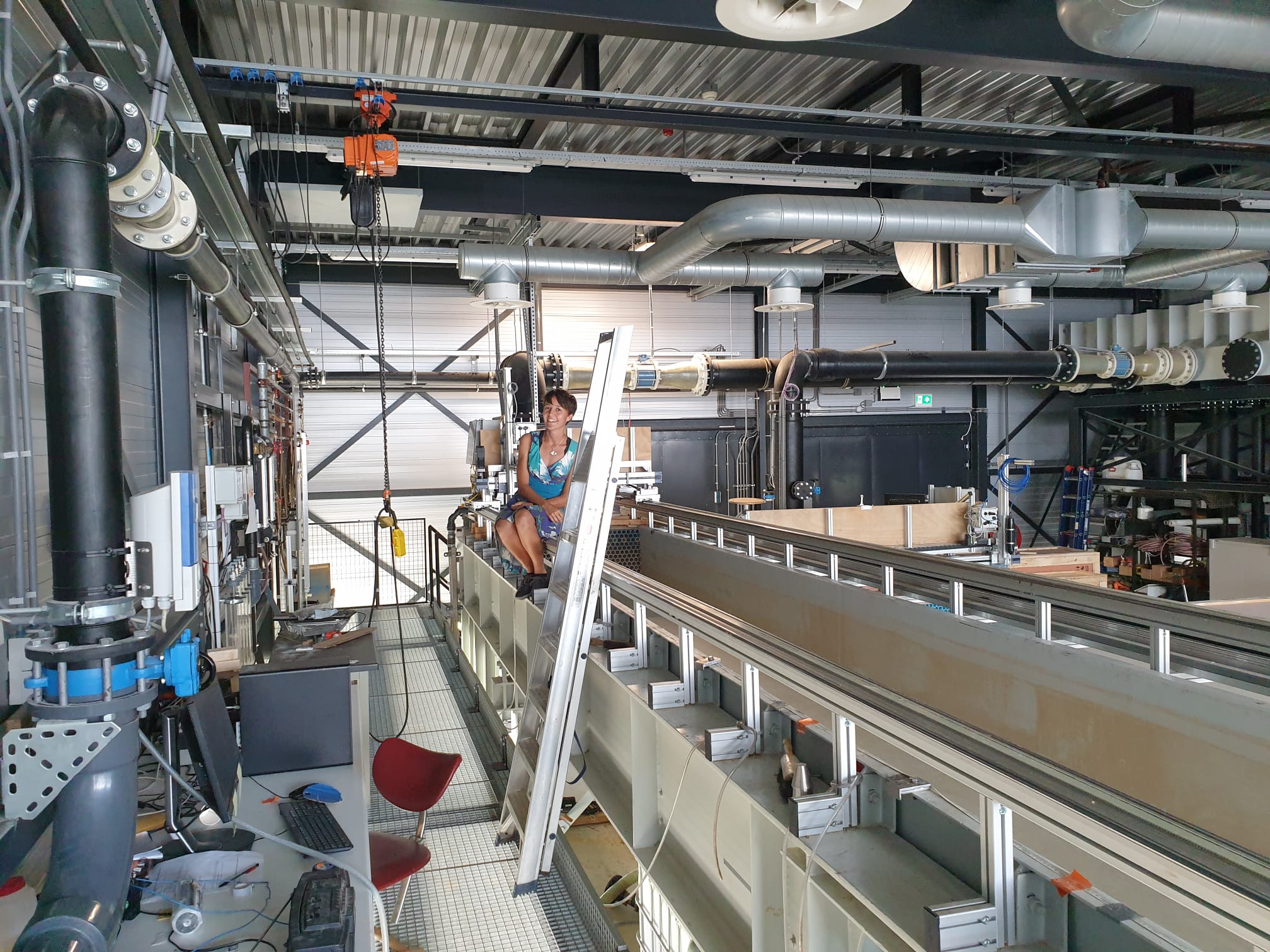 Habitat Stad bloem Scheur Sjoukje de Lange on Twitter: "Soon, this #flume @WURenvironment will be  able to recirculate sediment. This means we will be able to simulate both  bedload and suspended load #sediment transport. This will