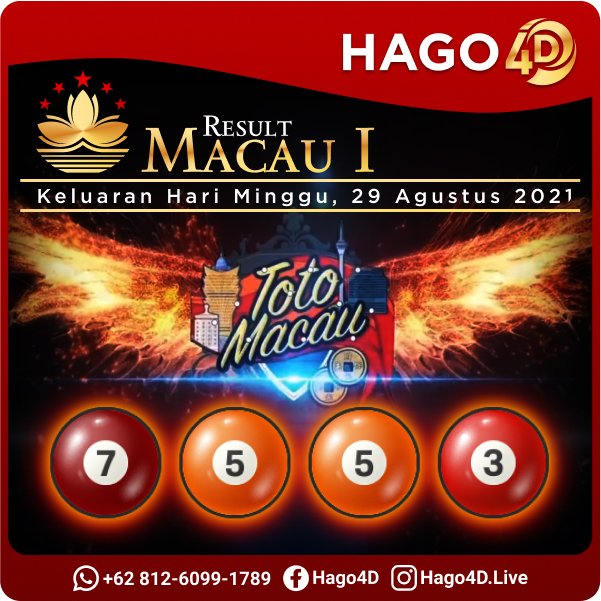 Hago4D's tweet photo. "Hasil Result Togel TOTO MACAU 1 
>> 7553 <<
Minggu, 29 Aug 2021

PassResult - Kumpulan Prediksi Togel Indonesia
Jangan lupa Website Kami yang memiliki
>> https://139.180.143.110/ <<
>> PassResult. NET <<
• Kumpulan Prediksi
• Live Draw
• Paito Warna
• Result Terlengkap https://t.co/jnYckD51pK