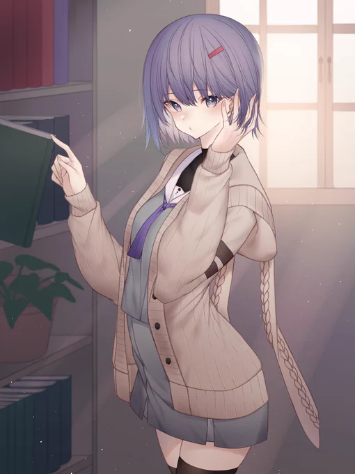 図書館で雫ゆかりさんと出会う📚📚
#結月ゆかり #VOICEROID 
if you like, I'd appreciate a follow. ✨📖
フォローしてくださったら嬉しいですԅ₍ ᐢ. ̫ .ᐢԅ) 