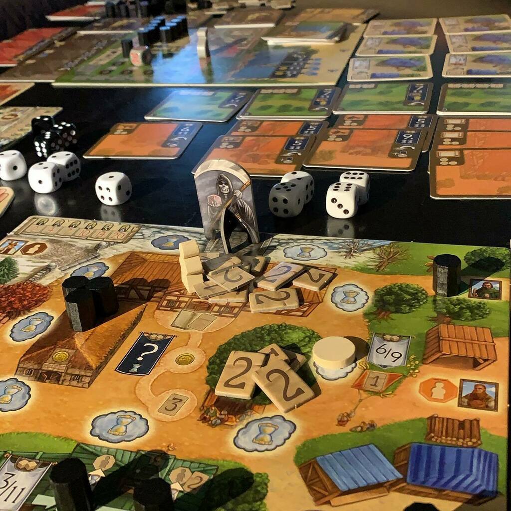 thegamesplainer's tweet photo. Game 228/2021 #andyetanotheryearofgames #myvillage #strongholdgames #alphabetingames #bgg #boardgames #boardgamenerd #boardgamegeek #boardgamesofinstagram #tabletopgames #gamenerd https://t.co/Bvpm5bIzQo https://t.co/4PC3uxzj6s