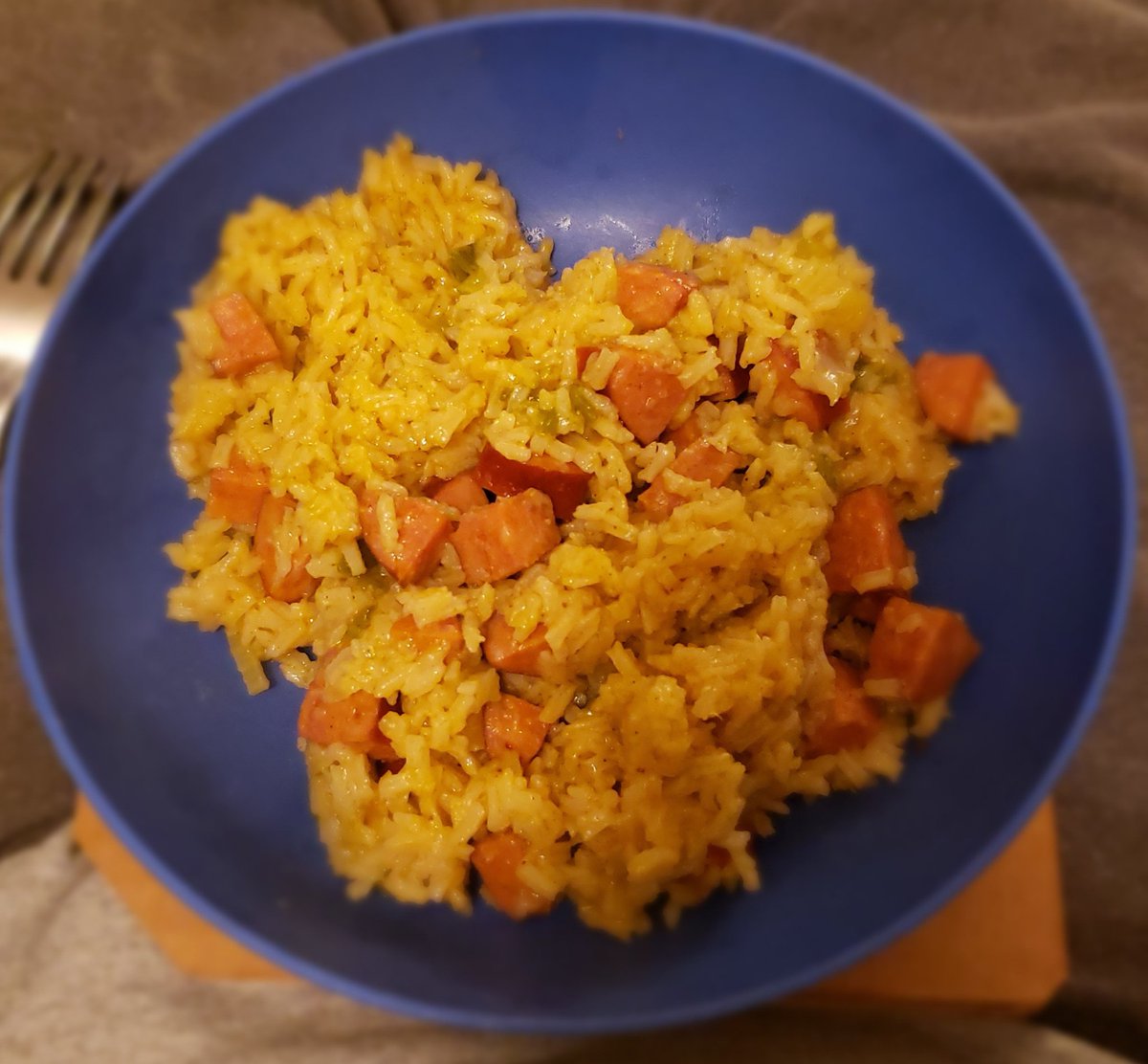 crawdaddydoo92's tweet photo. @markscarbrough evidence of the very delicious dirty rice you and @bruceweinstein wrote up. I utilized both suggestions in the beyond section. On a side note, when you do your next book a chapter on the air fryer lid would be great. https://t.co/SRcHA6pYQV