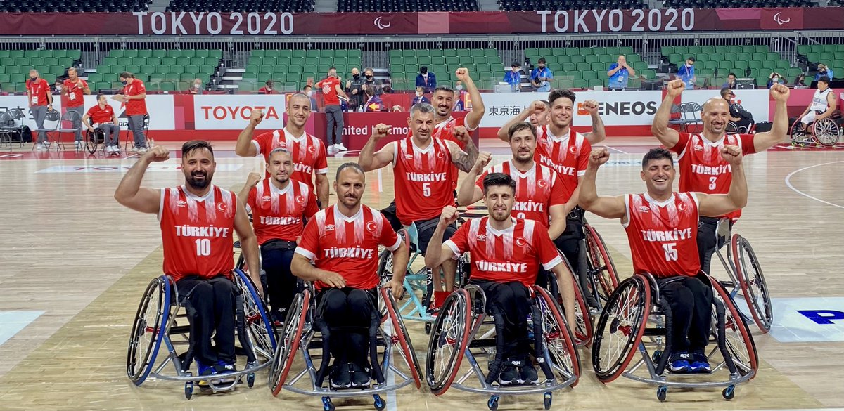 12 Cesur Yürek çeyrek finalde🇹🇷

Gurur duyuyoruz👏

#Tokyo2020 #Paralympics