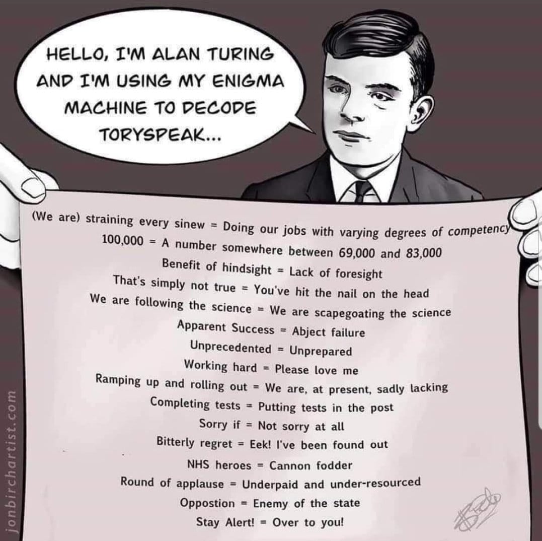 biker_brit's tweet photo. Hey @Conservatives do you think we're stupid? Most people can see through your bullshit. This image sums it up very well what you actually mean. Stop lying to us!!
#Conservatives #ConsOut #lyingbastards #ToriesUnfitToGovern #ToriesOut https://t.co/B6DZWQeXkl