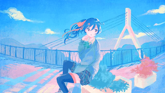 青い栞 