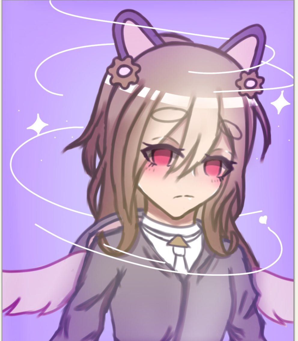 Spamandegg3's tweet photo. Can I say I do art too? Will it flop? Probably. Oh well this oc’s not mine but I had permission from the owner to draw her! https://t.co/kmvufg2iRF
