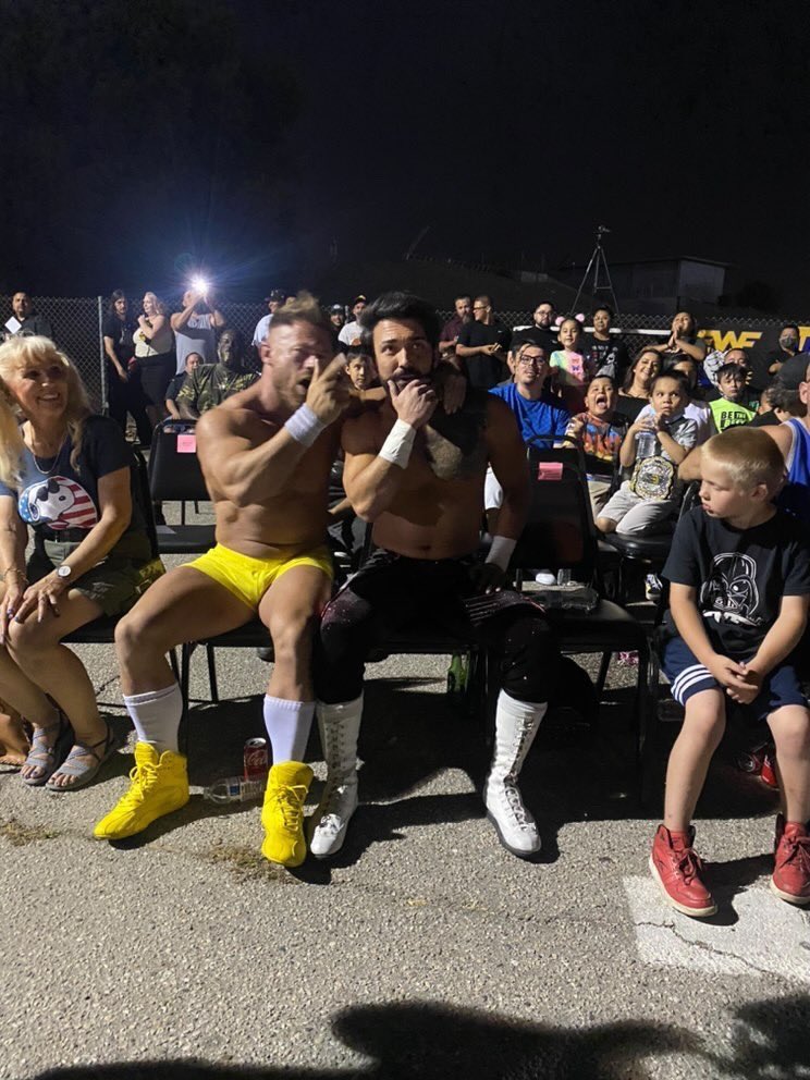 RichieSlade's tweet photo. Sometimes ya gotta just sit back and scheme. #beefcandy #wrestling #prowrestlers #richieslade #flexmccallion https://t.co/R4czWBeJdL
