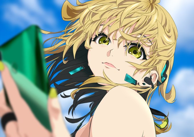 なびく髪のtwitterイラスト検索結果
