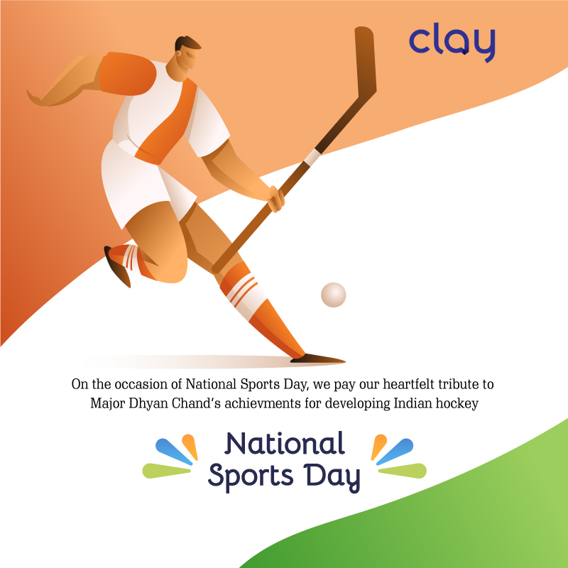ClayTelecom's tweet image. 🤩 On the occasion of National Sports Day, we pay our heartfelt tribute to Major Dhyan Chand’s achievments for developing Indian hockey. 🤩🤩National Sports Day!

#nationalsportsday #sportsday #sportsman #fitness #motivation #hockey #india #peace #happiness #enjoy #ClayTelecom
