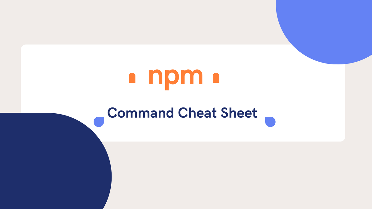 geetcloud's tweet photo. Throughout my uses of npm and creating applications in angular, I have found a set of commands that I keep coming back to to use again and again. Here they are for your reference. Hope it helps! #angularjs #firebase #npm #Nodejs 👇
https://t.co/LJ6M0nrIdB https://t.co/vYZGL2Apxf