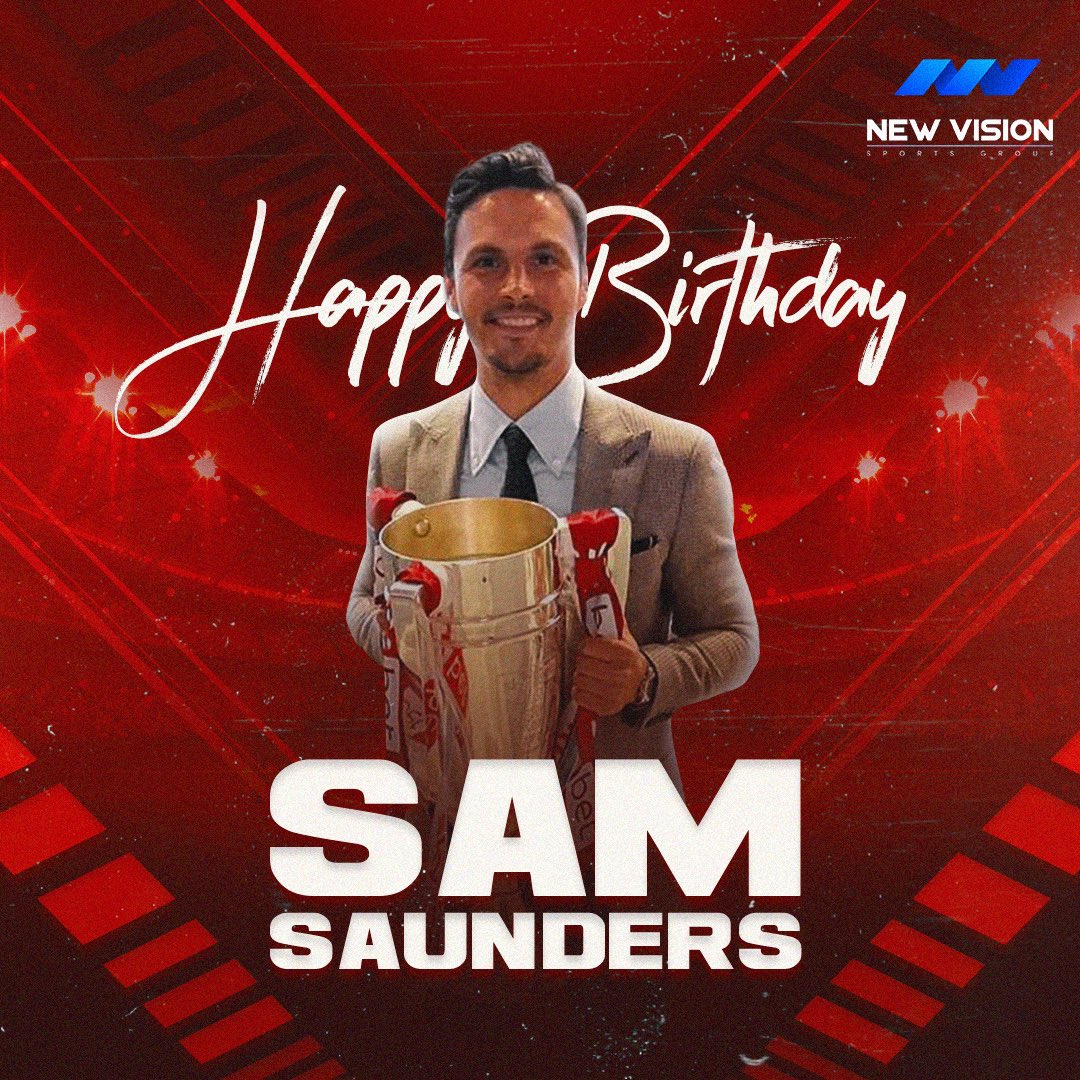 NVSports_'s tweet photo. A big Happy Birthday @samsaunders7 from all at New Vision Sports Group 🎉🎉 https://t.co/7LZymzCCP6
