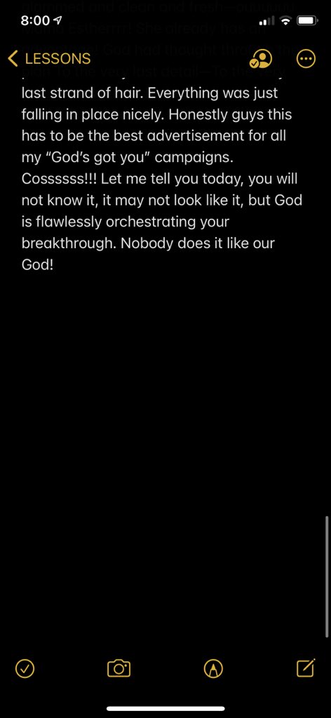 TheEffie_Bonful's tweet photo. Hi my loves♥️ it’s me again. But YOOO!!! I’m excited cos my faith has been renewed! Nobody does it like our God!!! After Him, nobody is there again 😂! He is flawless. Flawlessly orchestrating your breakthrough. Just hold on boo! https://t.co/V1GNPU78EU