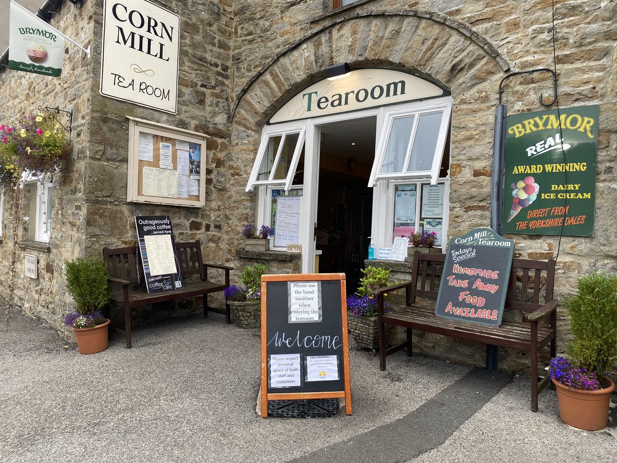Corn Mill Tearoom, Bainbridge, Wensleydale tweet media