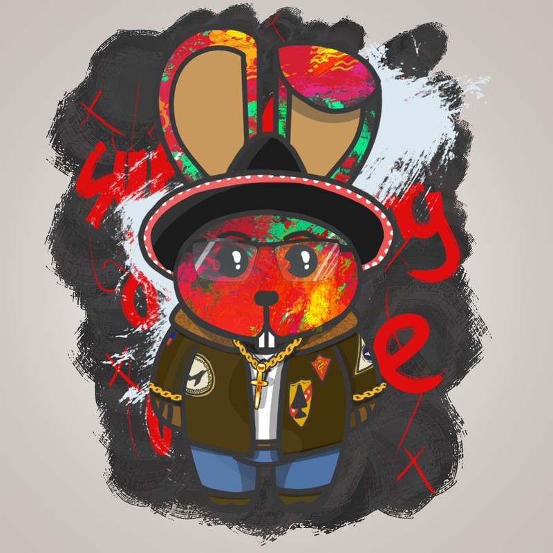 Super-rare Genbit Bunny #1301 has been minted opensea.io/assets/0xe5545… #genbitbunnies #nft #nftcollectors #NFTcollectibles #nftart #crypto