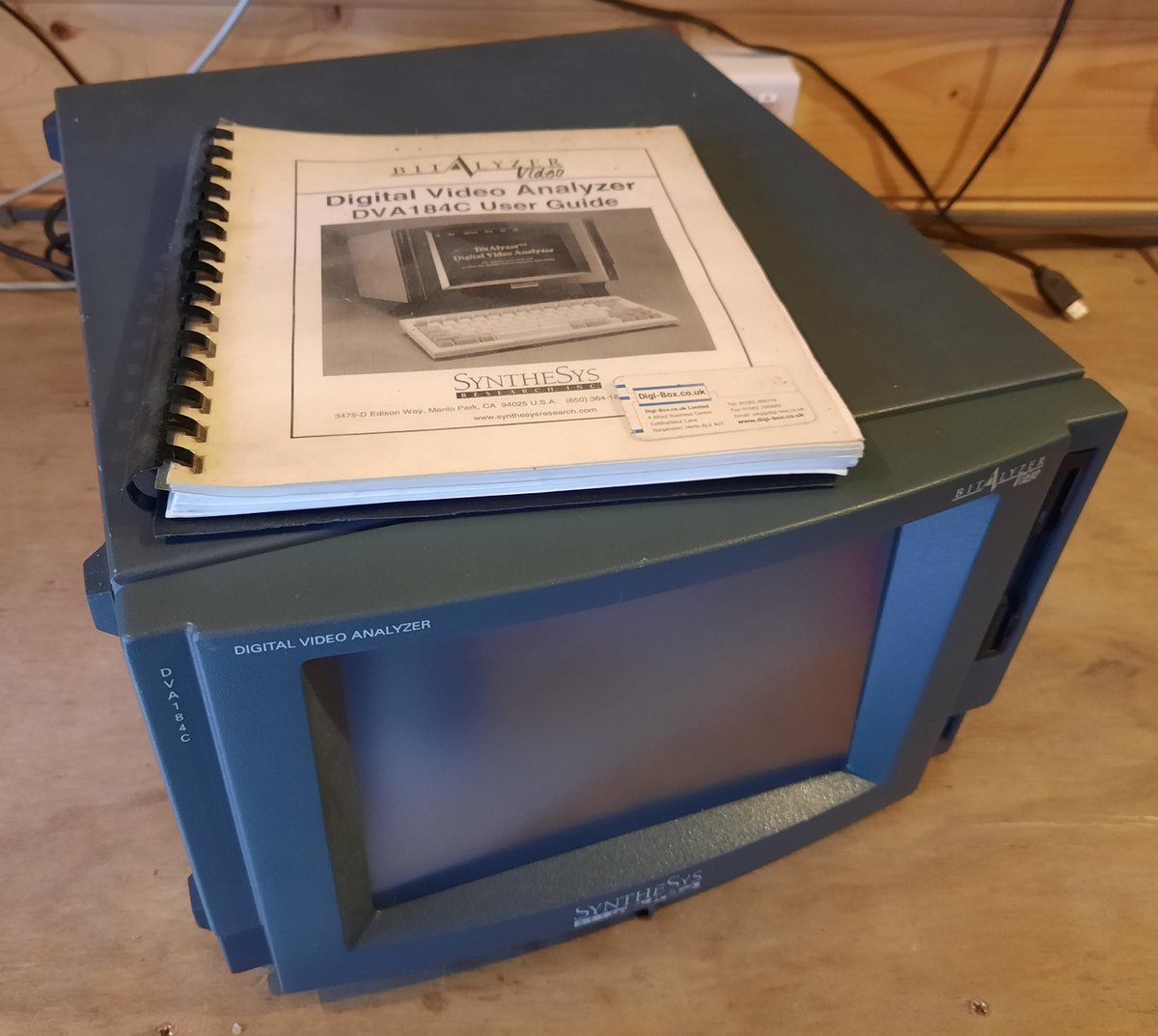 Wondering if anyone in my Twitterverse would be interested in this DVA184C Digital Video Analyser. Not working, for spares / repair... Free to a good home if you collect ebay.co.uk/itm/2035631323… #WorkshopClearout