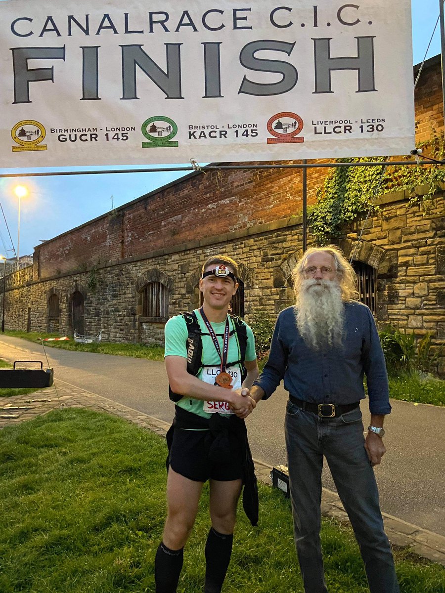 Sergey Ionov wins the Liverpool - Leeds 130 mile Canal Race 2021 in 23h 41m