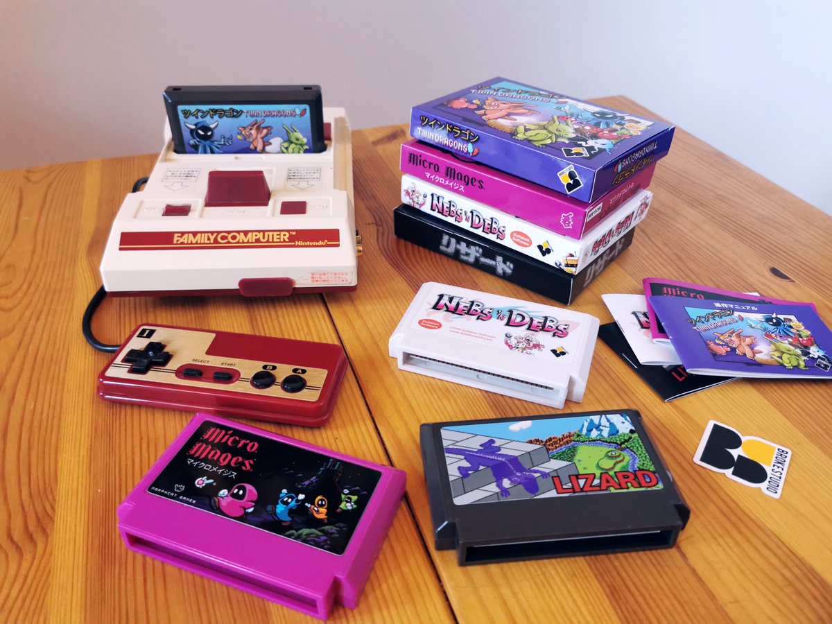 Broke_Studio's tweet image. 📢All games on backorder are now back in stock and available! 

🛒Check our shop here: brokestudio.fr/shop

#nintendo #NES #famicom

#TwinDragons
#MicroMages
#NebsnDebs
#Lizard
#ProjectBlue

#sega #genesis #megadrive

#ArkagisRevolution
#PapiCommando #SecondBlood

#nesdev