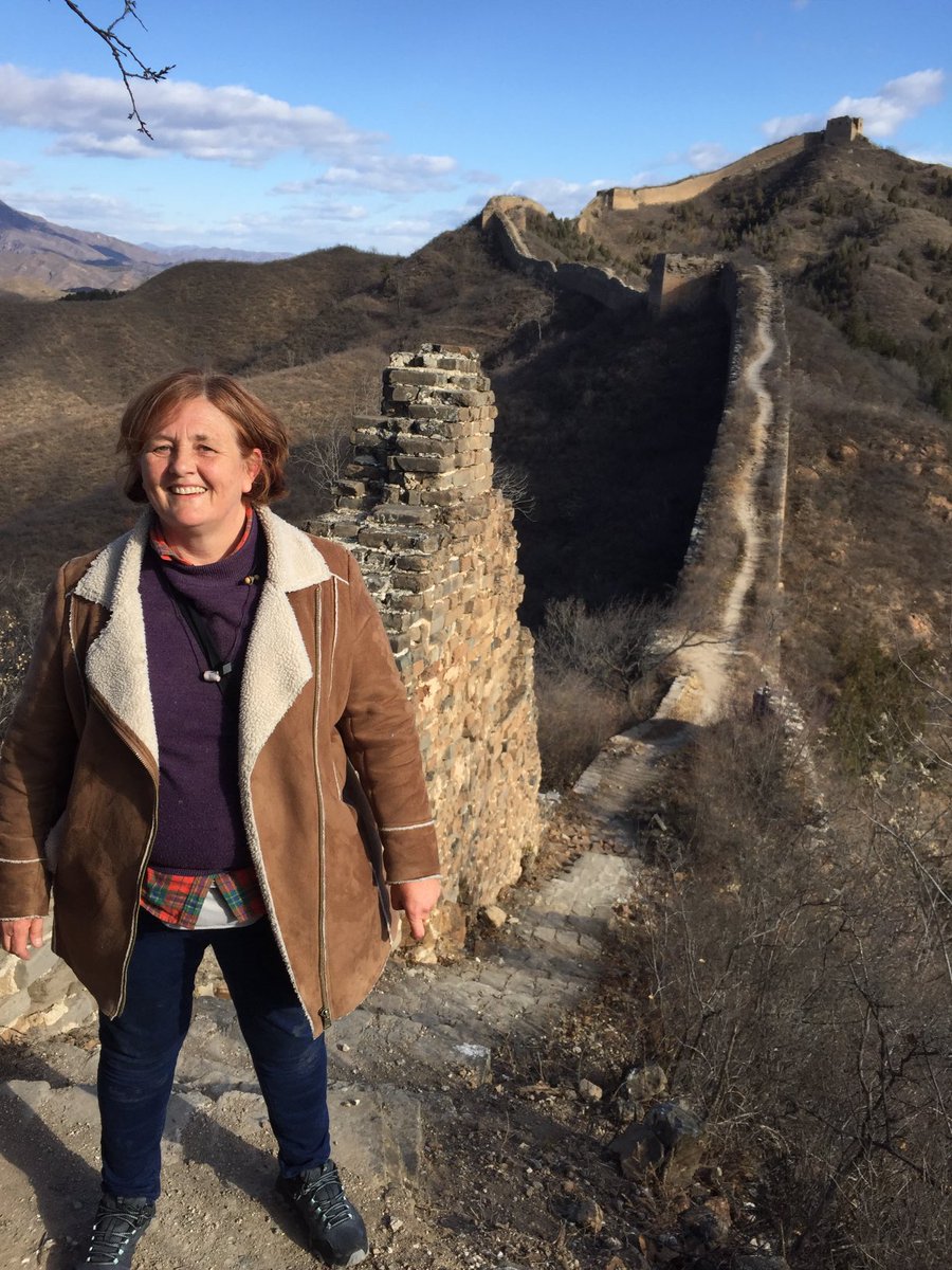 ⁦@LisaMillar⁩ my Great Wall moment when I realised life was too amazing to worry about stupid hurts and disappointments. My 16km trek on the Great Wall changed my perspective on life ❤️