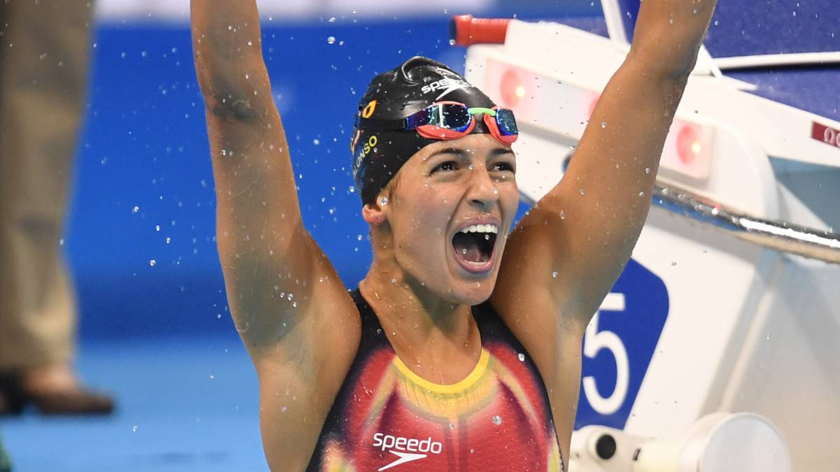 Info_Olimpica's tweet photo. Michelle Alonso CAMPEONA PARALÍMPICA en los 100 braza (clase SB14) batiendo su propio record del mundo con un espectacular 1:12.02.

¡Tercer oro consecutivo en esta pueba para la tinerfeña, que ya ganó en Londres 2012 y Río 2016! https://t.co/6YRuHNH7qj