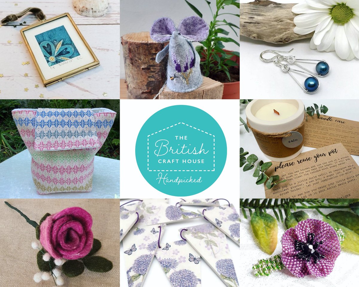 Oo look at all this lovely stuff… all available <a href="/BritishCrafting/">BritishCraftHouse</a> from these amazing small businesses
<a href="/kpscott75/">Felt Sew Crafty</a> 
<a href="/CookPrintmaker/">EmmaCookPrintmaker</a> 
<a href="/wjneedlework/">W J Needlework</a> 
<a href="/paulineplee/">Jewellery by Pauline</a> 
<a href="/Adiencrafts/">Di</a> 
@GodrevyT 
#tbchcollage #tbch #handmade #gifts #smallbusinessowner