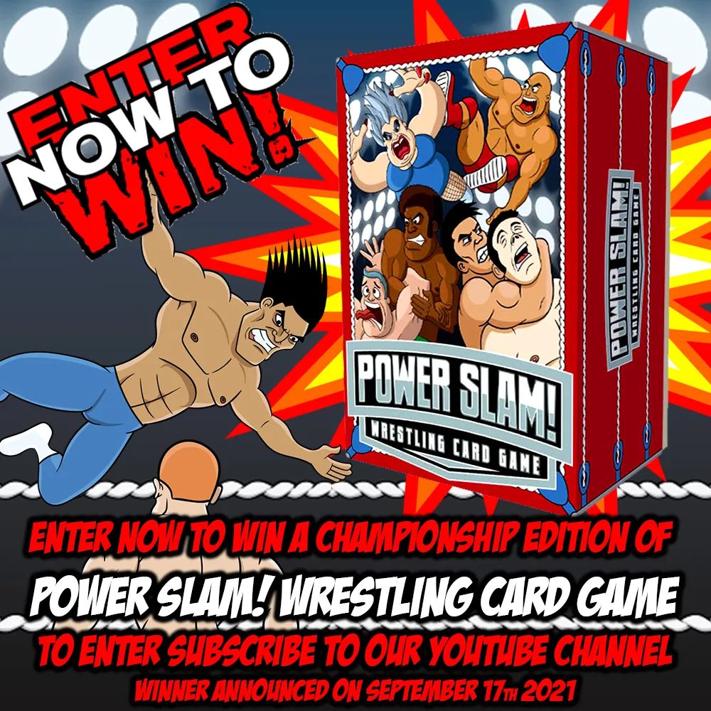 🤩🤩🤩 WE'RE GIVING AWAY A COPY OF POWER SLAM! 🤩🤩🤩
To celebrate our launch we're giving a special "championship edition" of Power Slam!
To enter, subscribe to our youtube channel 
youtube.com/channel/UCZ80O…
and leave a comment on our "Launch Video" to be in the running