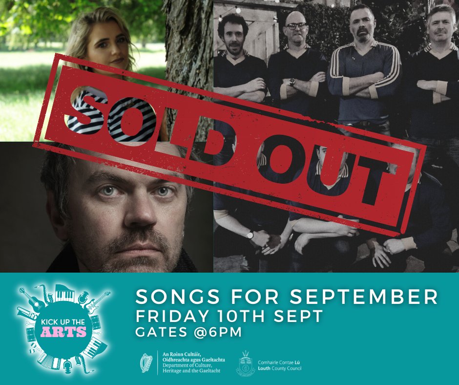 KickuptheArts_'s tweet image. ‼️ SOLD OUT ‼️
Thank you for the incredible response to our Listoke House events - 𝗦𝗼𝗻𝗴𝘀 𝗳𝗼𝗿 𝗦𝗲𝗽𝘁𝗲𝗺𝗯𝗲𝗿 &amp;amp; 𝗙𝗶𝗻𝗱𝗶𝗻𝗴 𝘁𝗵𝗲 𝗙𝗿𝗲𝗾𝘂𝗲𝗻𝗰𝘆.

Keep an eye out as we announce more amazing events over the coming days! 🎶

#KickUpTheArts #LLPPS #LouthChat