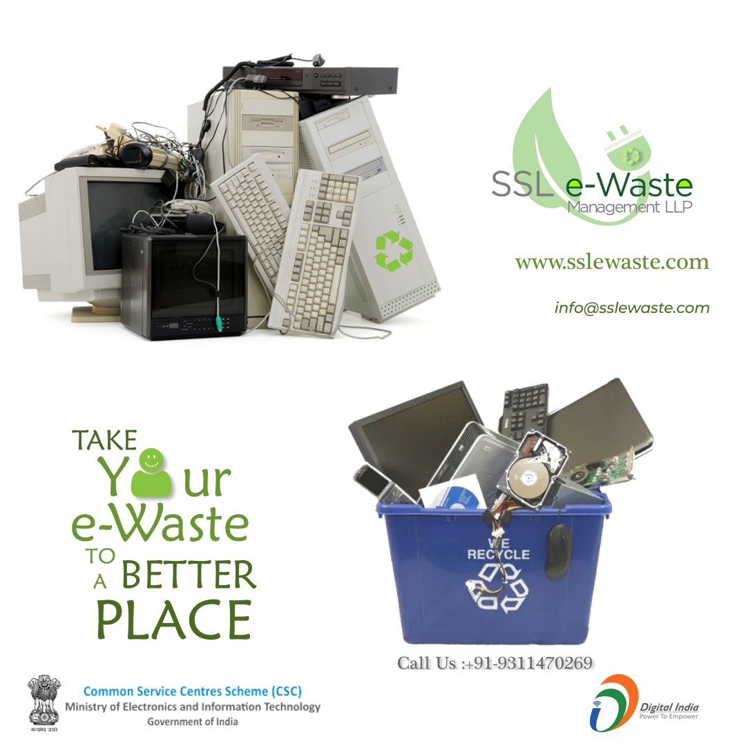 #sslewaste #sslewasterecycler #Recycle #Ewaste #ReduceReuseRecycle #ReduceWaste #SaveThePlanet #ElectronicWaste #Escrap #EwasteRecycling #CollectionCentre #Sustainability #RecycleResponsibly #ZeroWaste #ScientificRecycling #OldGadgets 

@officialdigitalindia @mygovindia  @MAIT