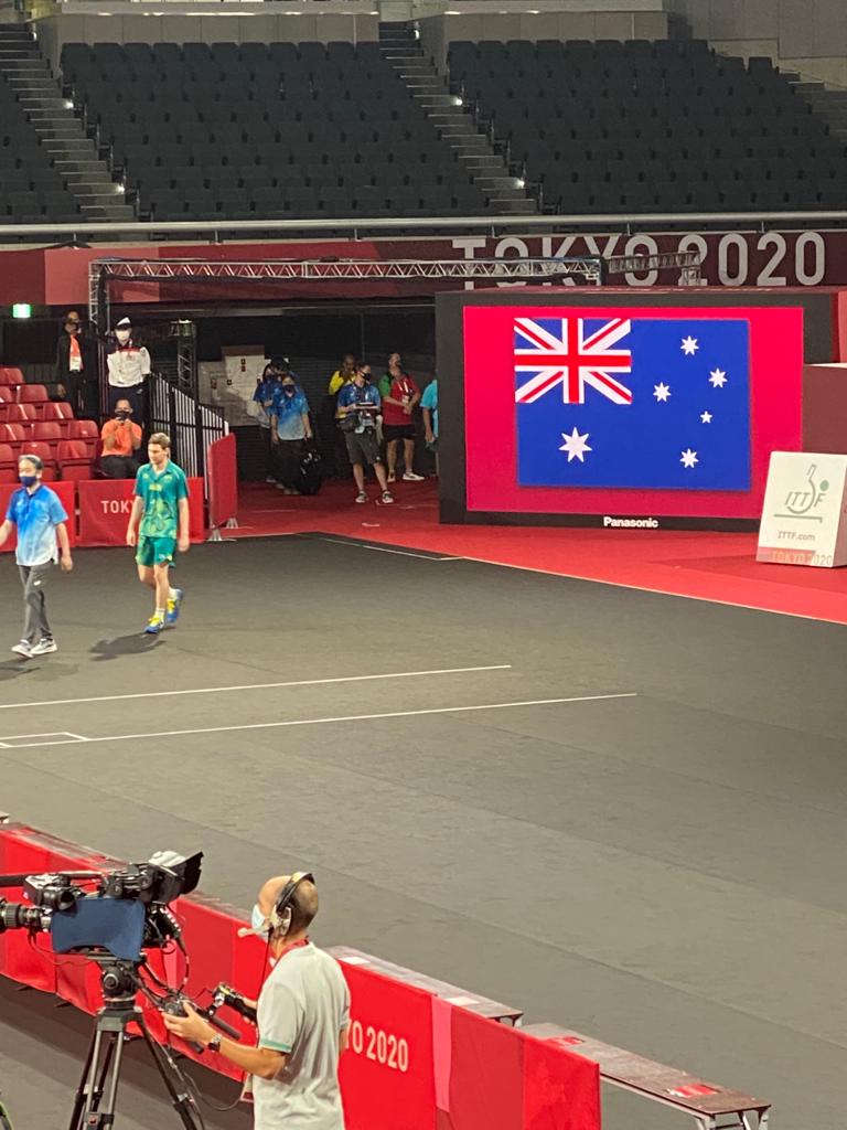 TableTennisAus's tweet photo. #AUS v #HUN | MS11 | #SamvonEinem | It's Rio2016 🥈against🥉 - but it's worth gold this time in the Men's Singles class 11 final! Sam von Einem is chasing a historic gold for AUS in para-table tennis. Watch LIVE on Ch7/@7Plus or follow our updates #ReadySetTokyo 📷@AUSParalympics https://t.co/f5FKTjSnkB