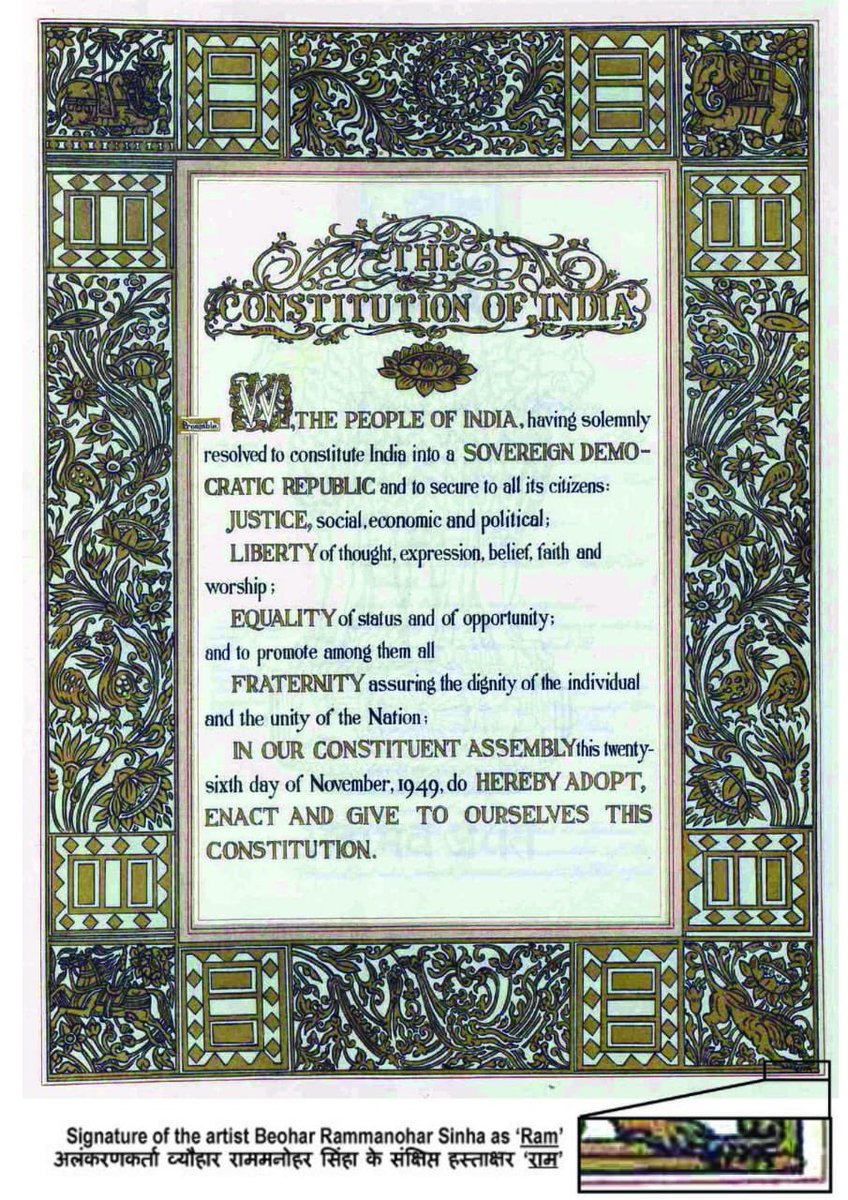 Sharif_Ul_07's tweet photo. There are 6 #fundamental #rights (Article 14-32) by the Indian constitution:

The right to #equality (14-18)
The right to #freedom (19-22)
The right against #exploitation (23-24)
The right to freedom of #religion (25-28)
#Cultural &amp; #educational rights (29-30)
#upsc #Constitution https://t.co/T6dK9CN2qU