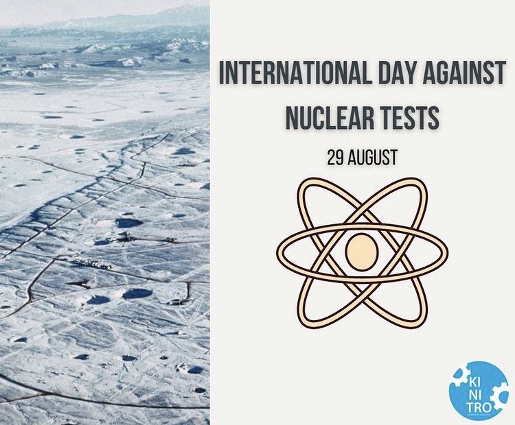 Kinitrongo's tweet photo. INTERNATIONAL DAY AGAINST NUCLEAR TESTS 🚫
#InternationalDayAgainstNuclearTests https://t.co/549shrl8Vz