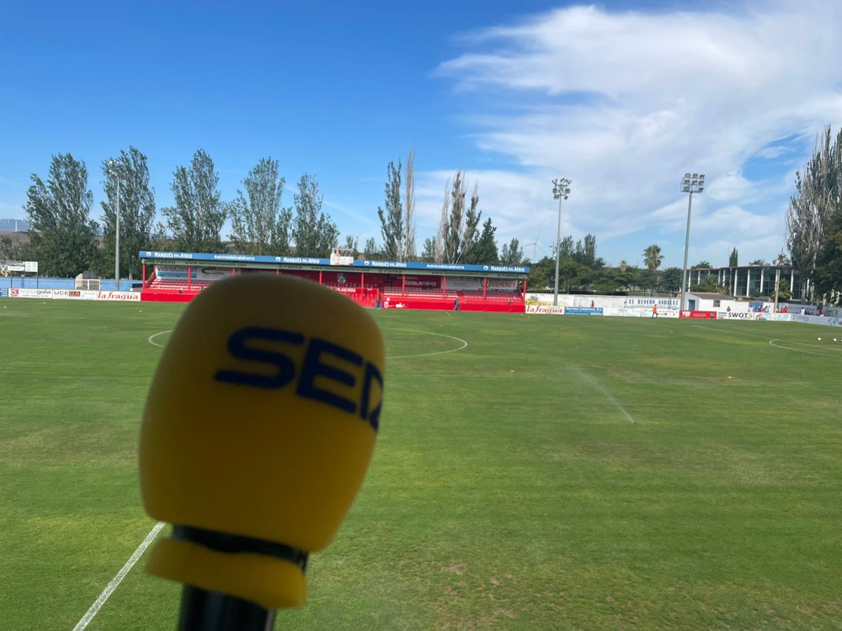 ⚽️ Vuelve el fútbol 
📻 Vuelve la radio
🥅 Vuelve el deporte en La SER

👉 A partir de las 11.30 h. te contamos en directo el <a href="/cdcalahorra/">CD Calahorra</a> - <a href="/UDLogrones/">UD Logroñés</a> 

El primer derbi de la Primera RFEF

📌 1179 OM
📱 APP SER
💻 radiorioja.es

👉 play.cadenaser.com/?alternativa=r…