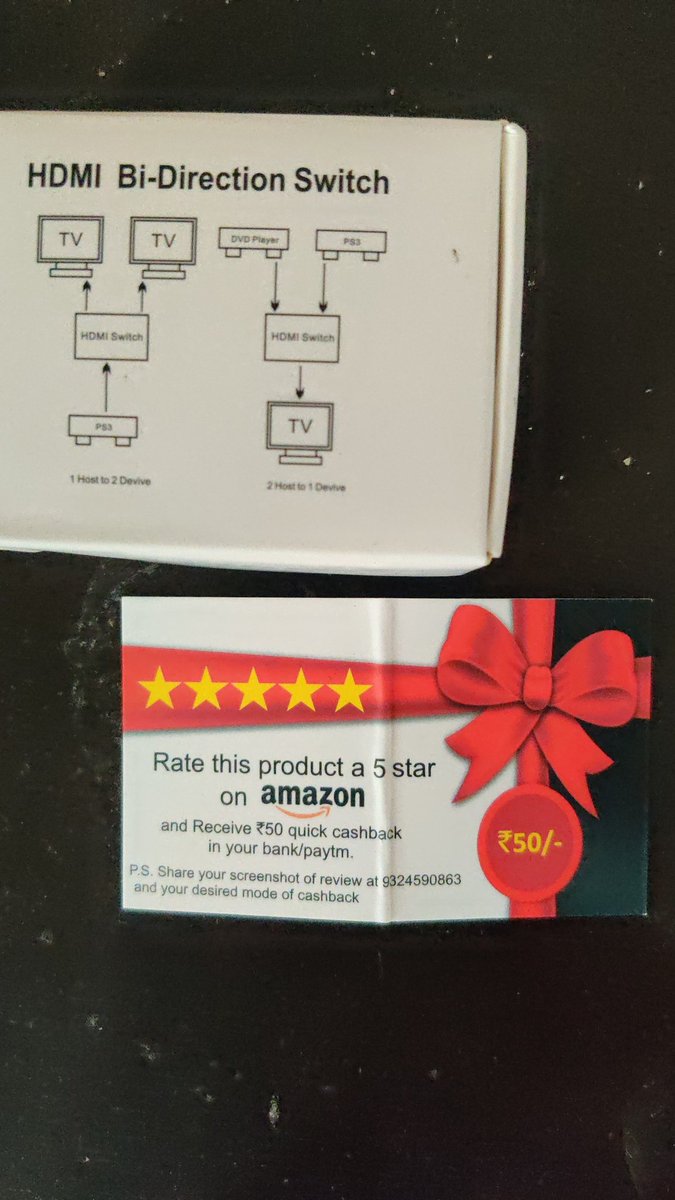 arijitdey's tweet photo. 5 star ratings sold for 50 inr on @amazonIN . Comes inside product box neatly folded from appario retail.
How do i trust your ratings and reviews when 5 stars are sold for 50 inr only. https://t.co/aaJ63zSbMy