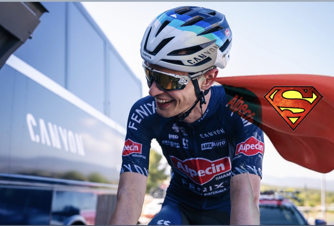 Stage 15 of the #vuelta21 is looking like a #superhuman style of stage, perfect for <a href="/JayVine3/">Jay_Vine</a> from <a href="/AlpecinFenix/">Alpecin-Deceuninck</a> the man that looks into the face of doom with a smile and steps it up a notch #cbr #australia