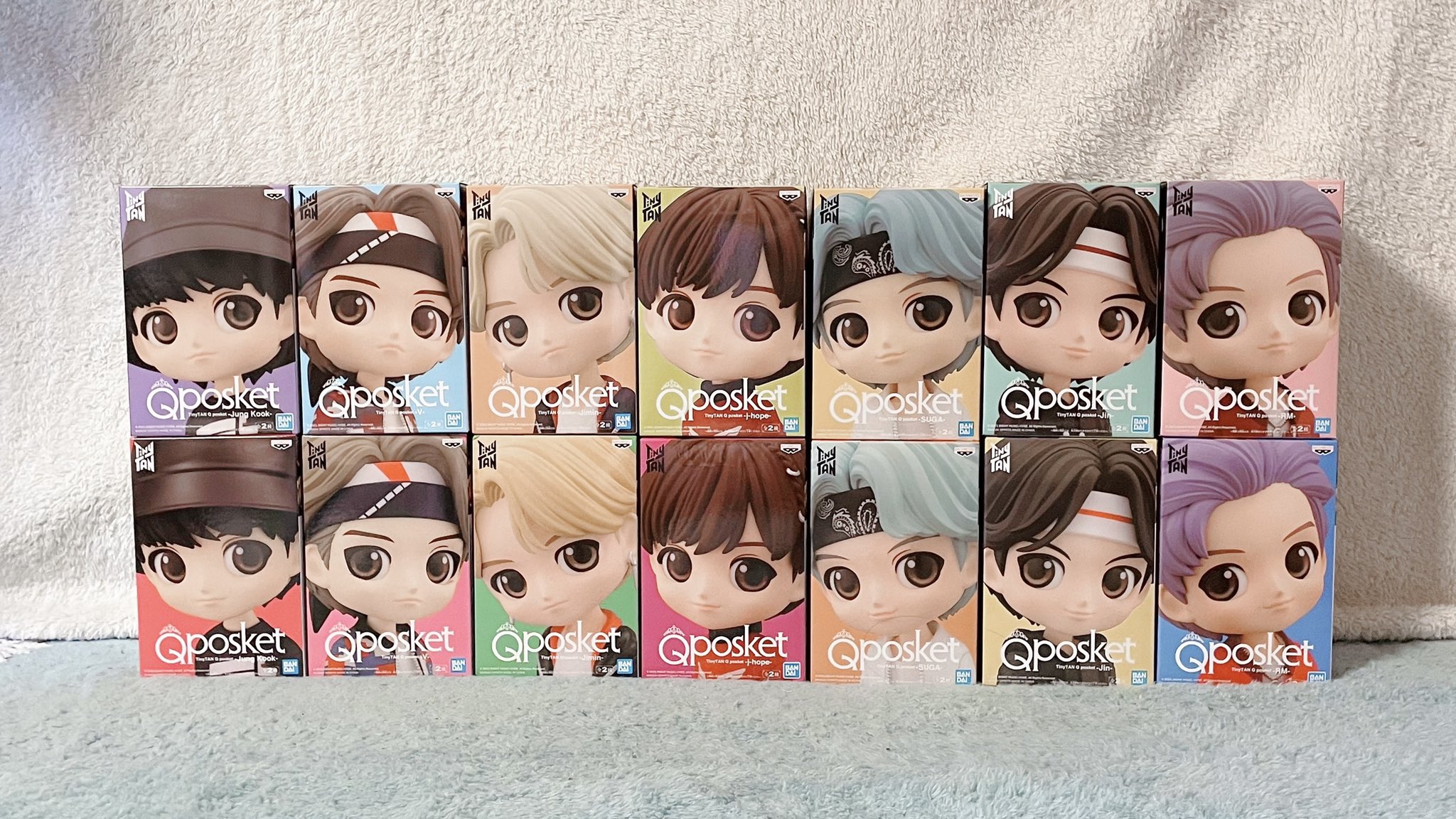 Qposket BTS Tiny TAN Bカラー 7種（BTS TinyTAN Q Posket B