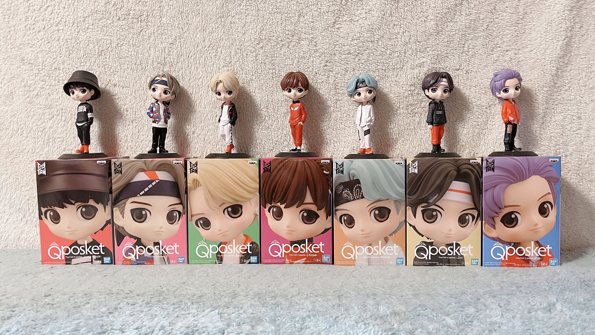 TinyTAN BTS Q posketフィギュア28個セット TinyTAN BTS Q posketフィギュア28個セット