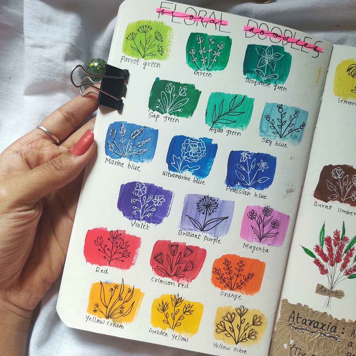sahana_plk's tweet photo. #August #Doodle &amp; #Journaling 🎨🖌

#SP_Arts
 #art #painting #floraldoodles #diy https://t.co/qxrk3TM6h8