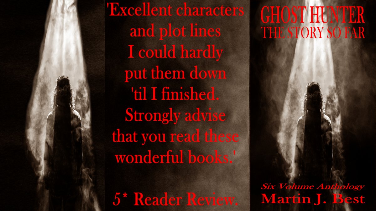 <a href="/AlexShute3/">Alex Shute</a> Thank-you for the opportunity, Alex!
My character driven paranormal/urban fantasy Ghost Hunter series is available on #KindleUnlimited.
books2read.com/u/b5ZM9w