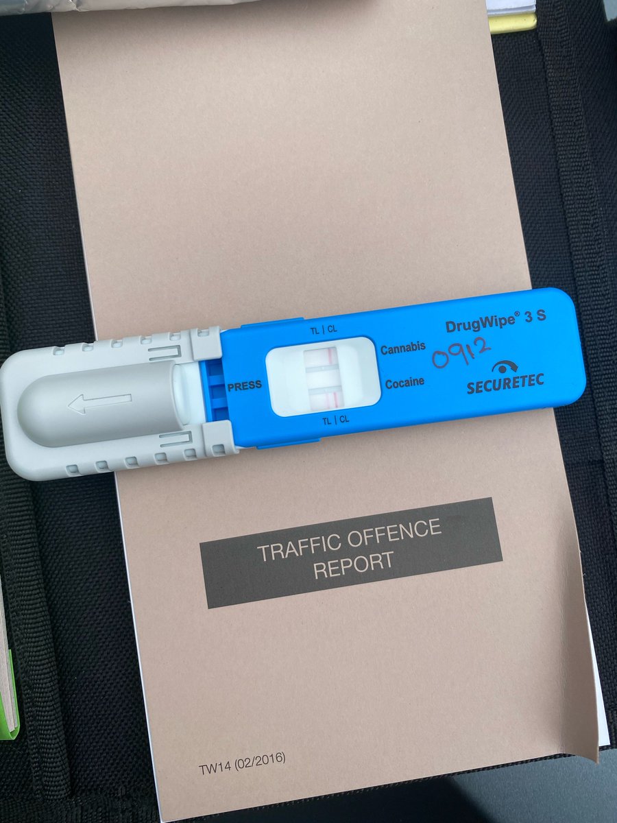 tvprp's tweet image. Driver stopped early morning for no seat belt by #XRT62 in #Slough @TVP_Slough 

Driver then provided positive drug wipe for cocaine @DrugWipeUK. Driver issued a ticket for seat belt and arrested for drug drive ✅ 

#TVPRPU #ItsNotWorthTheRisk #DrugDriveCampaign #Fatal5

#P1879