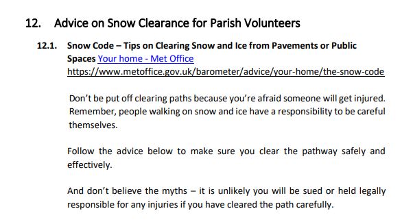 johnelworthy's tweet image. Yes, I know it's still summer but useful of @CambsCC to produce their winter snow plans - 68 pages of it. Of which more later. But here's a handy 'cut out and keep' tweet from the report for when you volunteer in your area to keep the paths clear. #helpfulhack