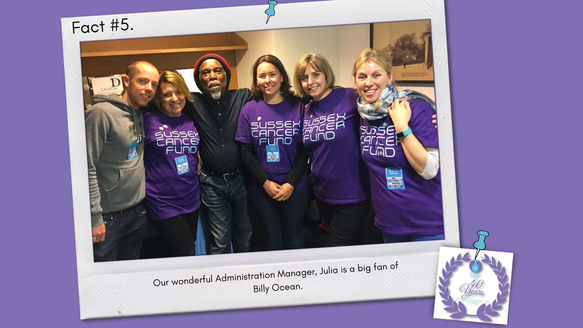 SxCancerFund's tweet photo. As part of our 40th Anniversary celebrations this year, we bring you 40 facts about the Sussex Cancer Fund. #40thAnniversary #40Facts #SCF40 #Thankyou #Charity #Sussex #StaysinSussex #CancerCharity https://t.co/gsvIZ876Bf
