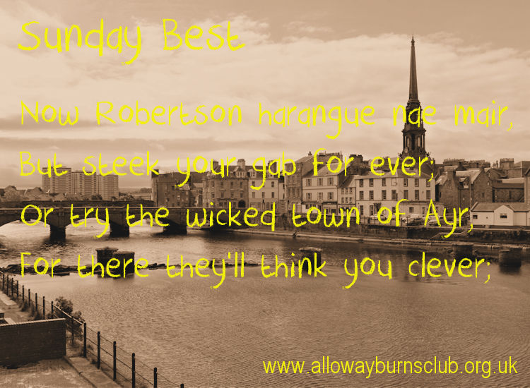 Sunday Best: Excerpt from 'The Ordination' by Robert Burns (1786).  #TheBard  #RobertBurns  #Scottish  #Poetry